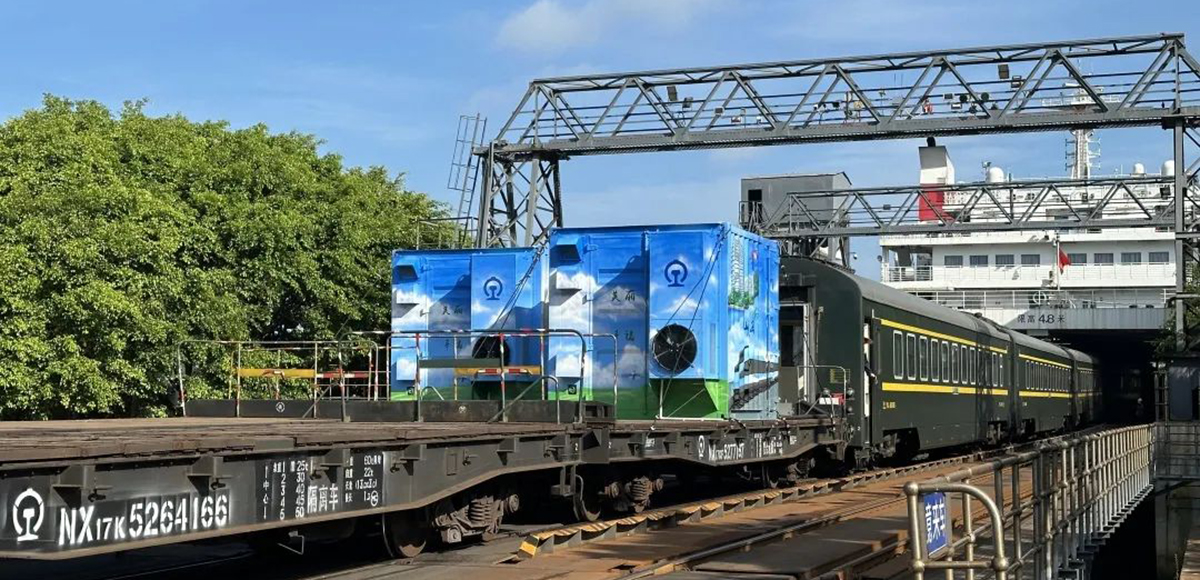 388vip太阳集团首个跨海列车移动储能电站消防项目成功落地 388vip太阳集团首个跨海列车移动储能电站消防项目成功落地